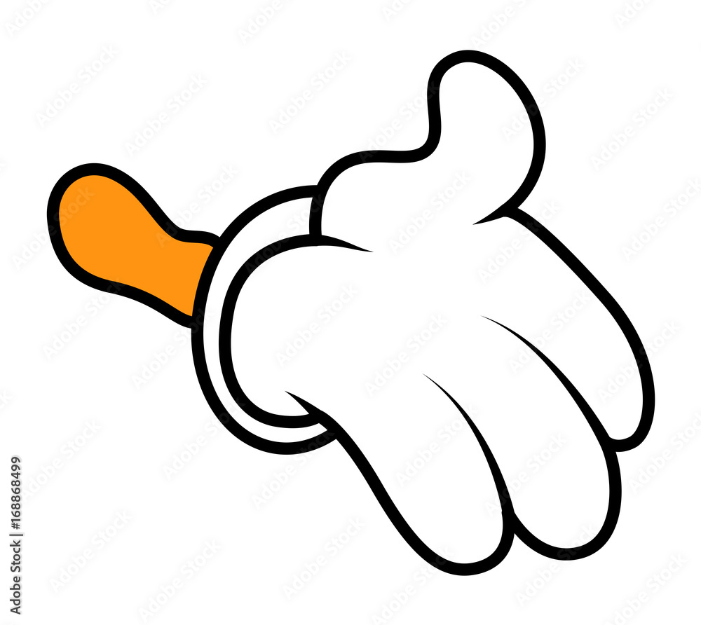 Empty Cartoon Hand Empty Cartoon Hand