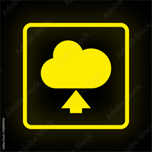 Neon Button App - Wolke hochladen