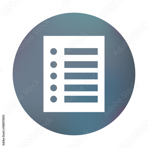 Farbiger Button - Liste