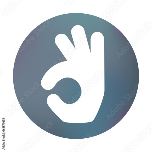 Farbiger Button - Ausgezeichnet-Symbol