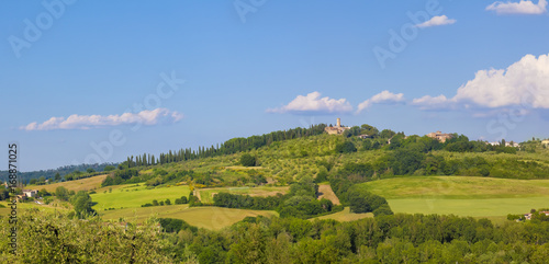 Toskana-Panorama, Radda im Chianti-Gebiet
 photo