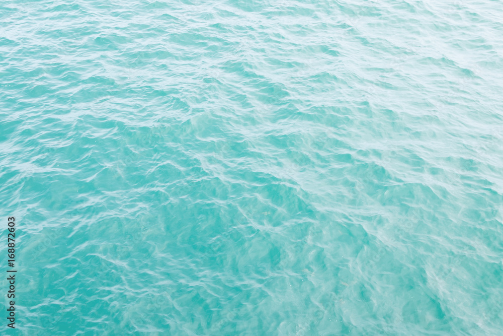 Obraz premium Blue sea surface