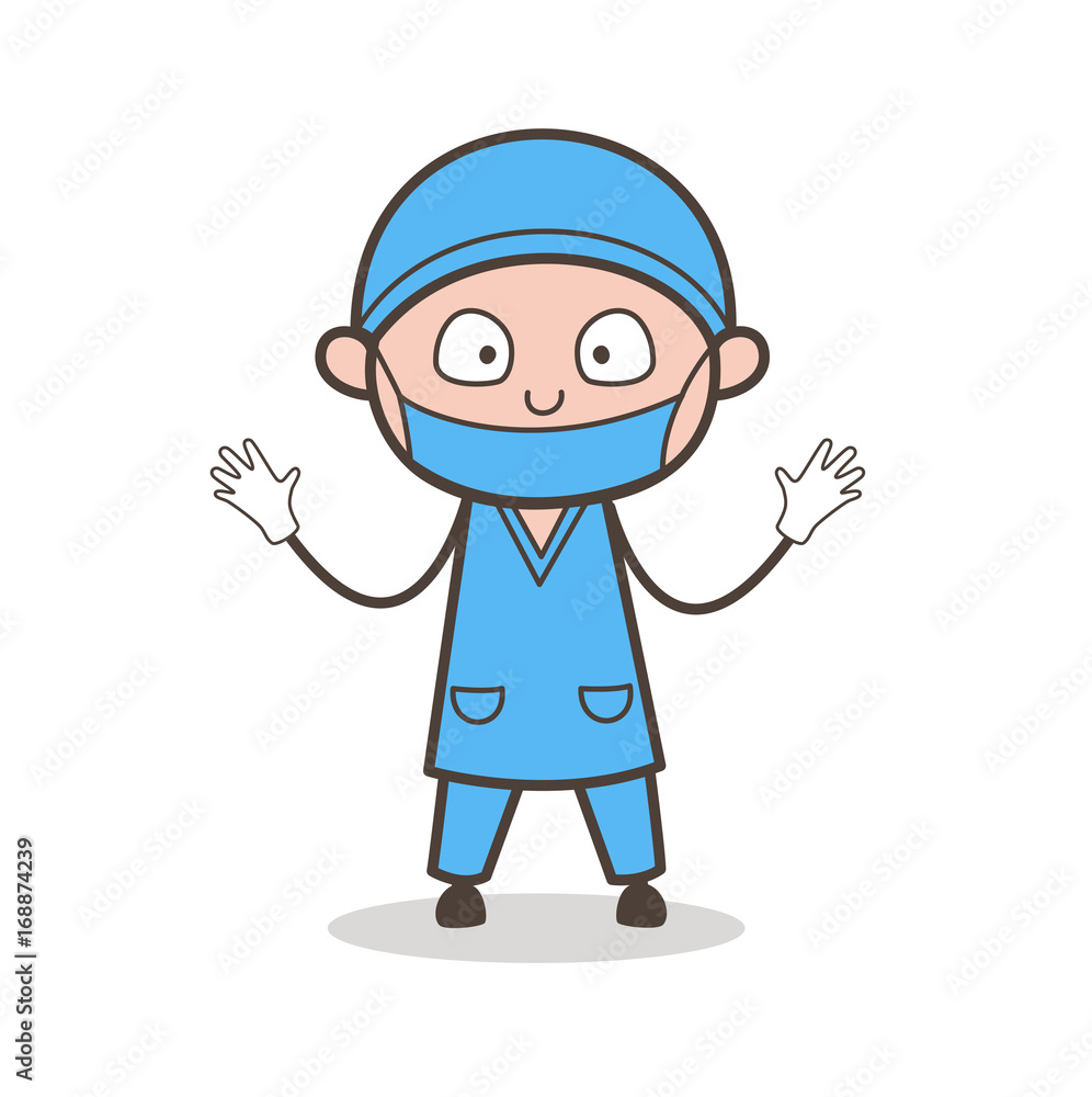 Shocked Surgeon Doctor Expression Vector Shocked Surgeon Doctor Expression Vector
