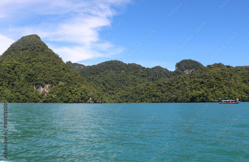 Small island in sea at langkawi (Malaysia) Small island in sea at langkawi (Malaysia)