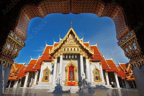 Wat Benchamabophit in Bangkok,Thailand © sittichai