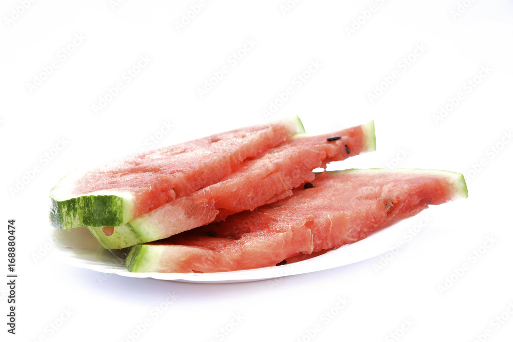Sweet and juicy watermelon photo