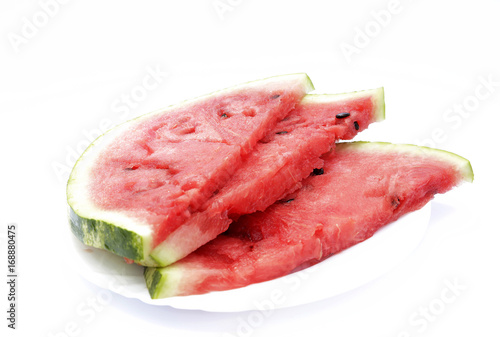 Sweet and juicy watermelon photo