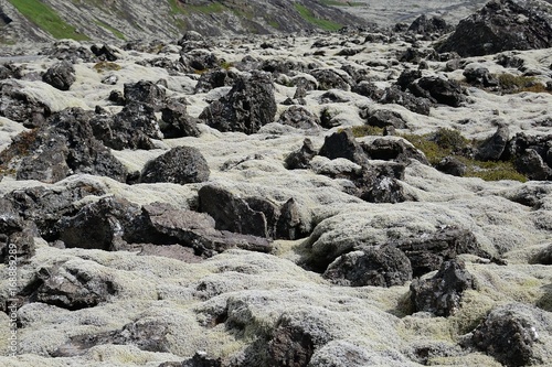 Lava field, Krysuvik, Iceland