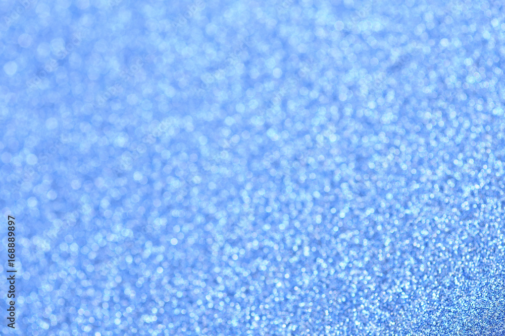 Obraz premium Blue defocused lights background
