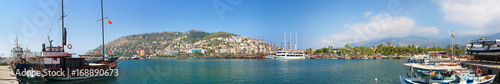 Wallpaper Mural Panoramic view of Alanya harbor. Alanya, Turkey Torontodigital.ca