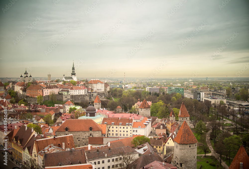Veduta di Tallinn, Estonia