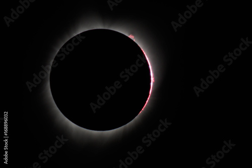 Solar Eclipse at the point of totality