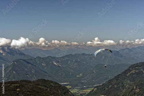 Paraglider Alpine Landscape