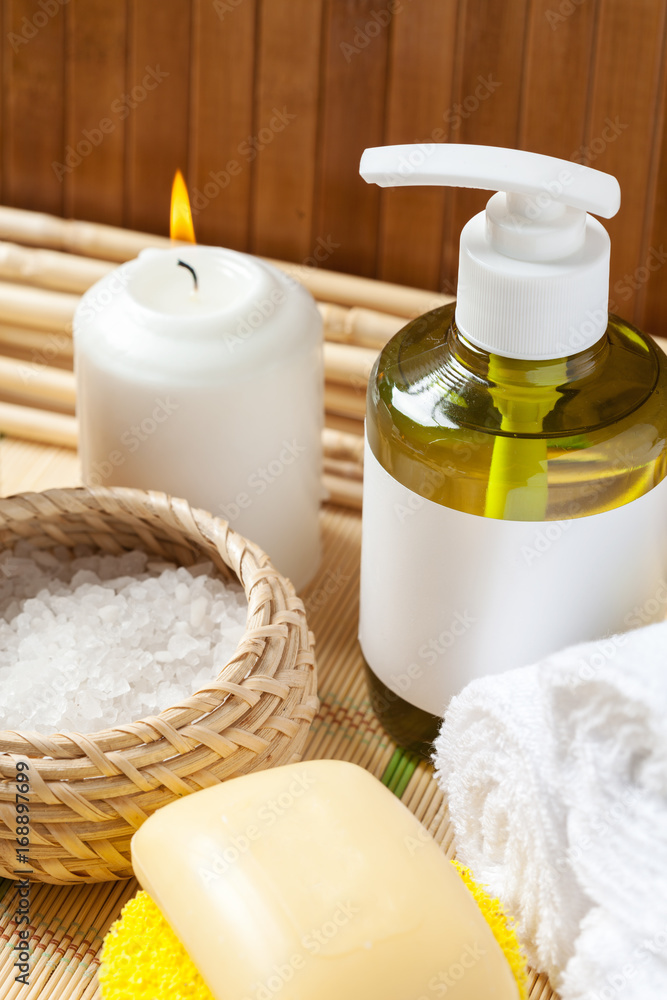 Spa concept. Spa products Spa concept. Spa products