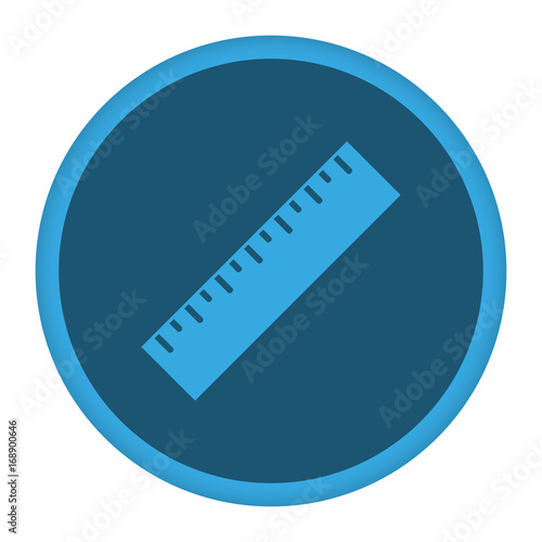 App Icon blau Lineal