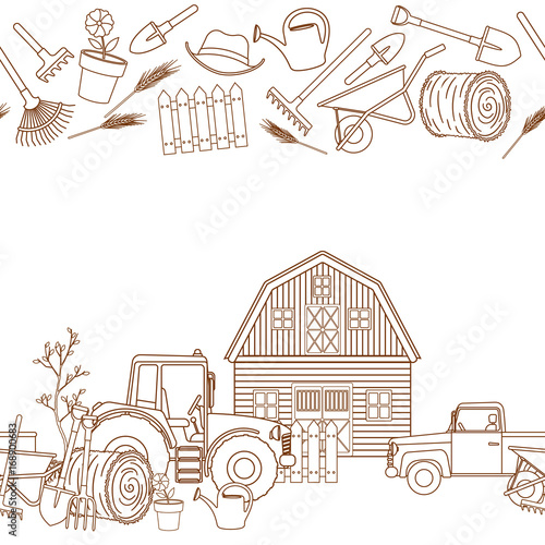 Farming agricultural instruments