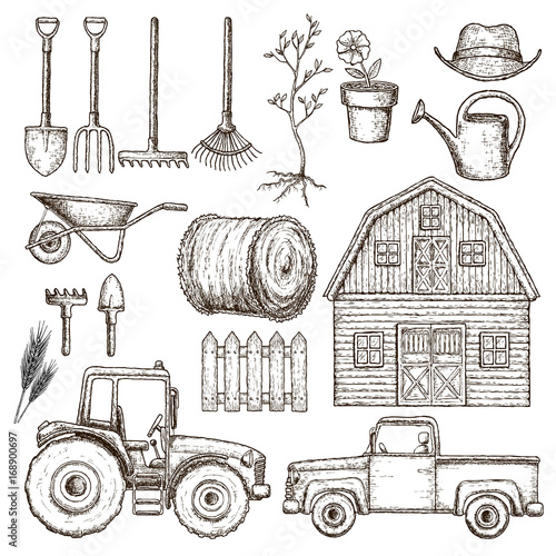 Farming agricultural instruments