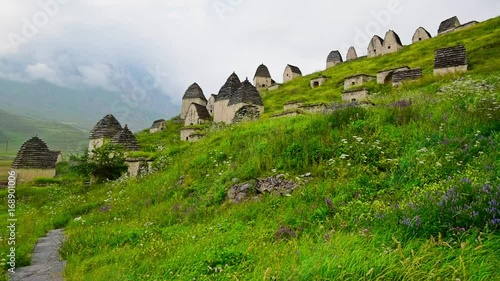 Ancient Alanian necropolis in North Ossetia