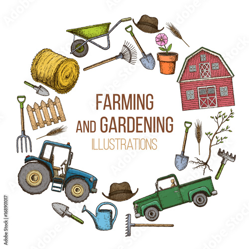 Farming agricultural instruments