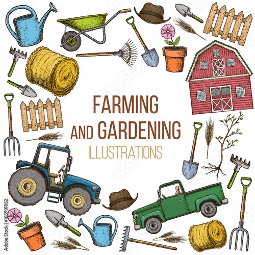 Farming agricultural instruments