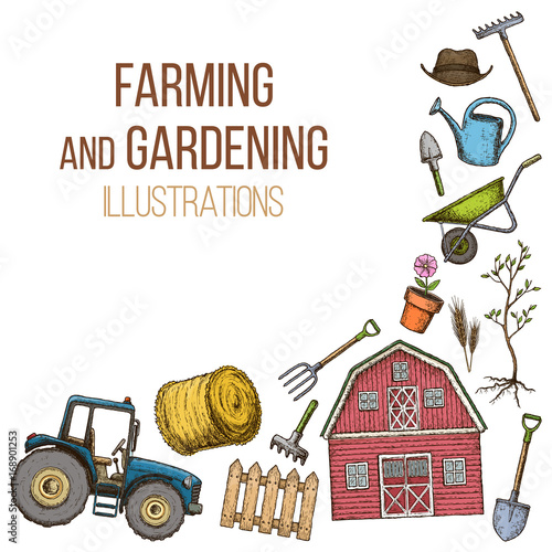 Farming agricultural instruments