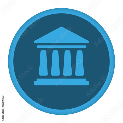 App Icon blau Tempel