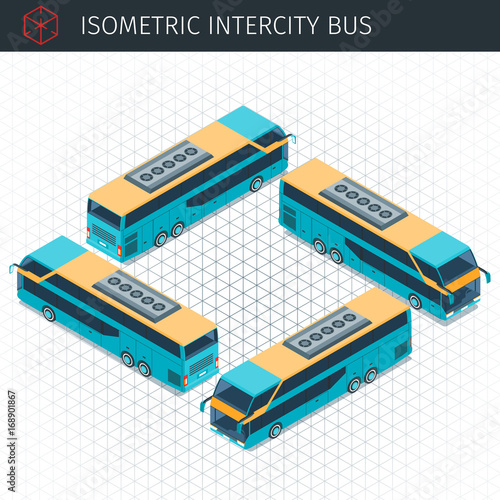 Isometric intercity bus