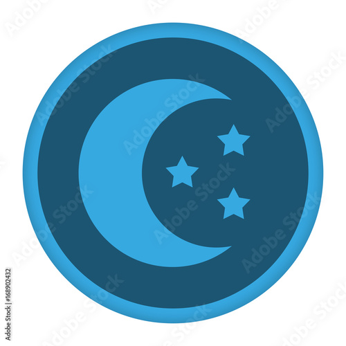 App Icon blau Ruhemodus
