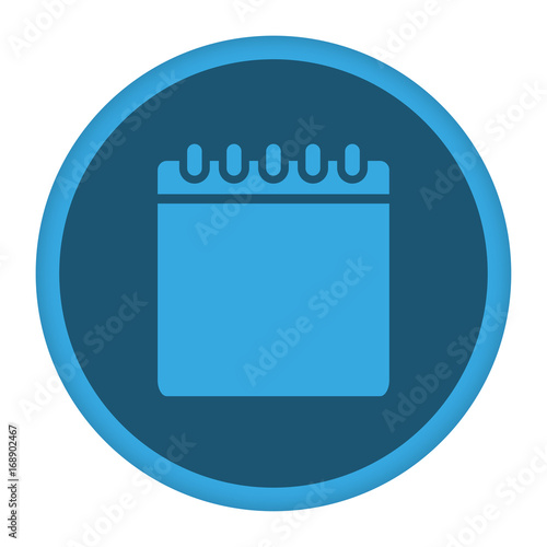 App Icon blau Zeichenblock