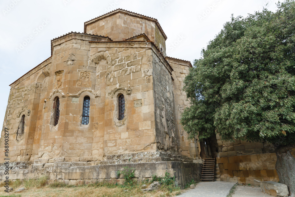detail of the church in Jvari Monastery, a Georgian Orthodox monastery near Mtskheta, eastern Georgia