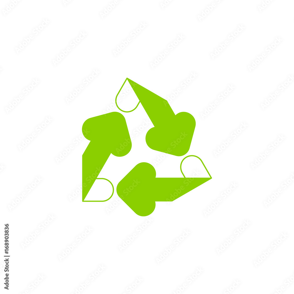 Recycling ecology thin line vector icon. Protection of the environment and nature linear sign. Ecological symbol for infographic, website or app. Recycling ecology thin line vector icon. Protection of the environment and nature linear sign. Ecological symbol for infographic, website or app.
