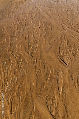 Sandstruktur Abfluss