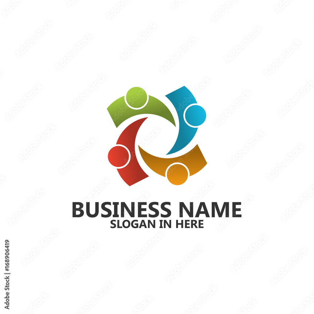 Group Logo Template Design Group Logo Template Design