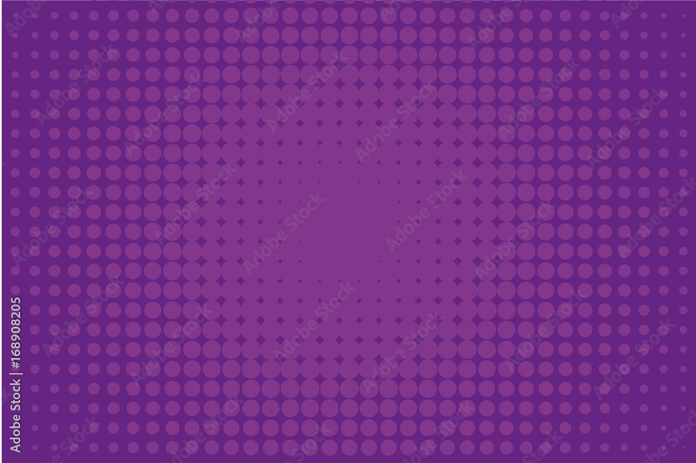 Comic pattern. Halftone background. Purple, violet color. Comic pattern. Halftone background. Purple, violet color.