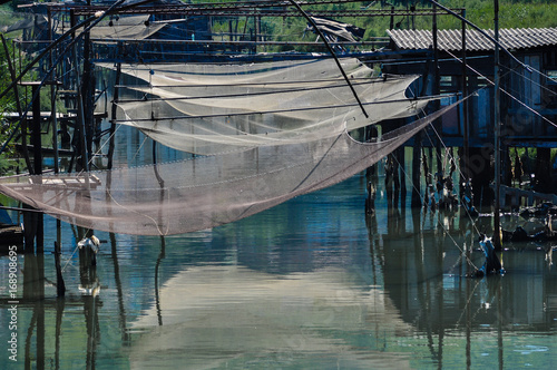 Fischernetze in Montenegro photo