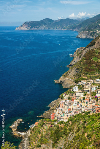 Beautiful italian coastline