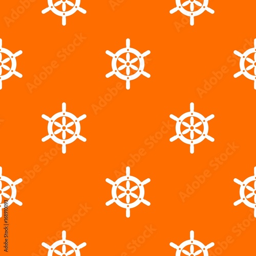 Ship wheel pattern seamless