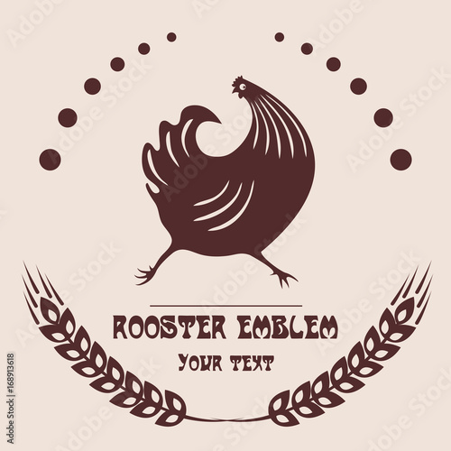 Logo of the poultry farm.