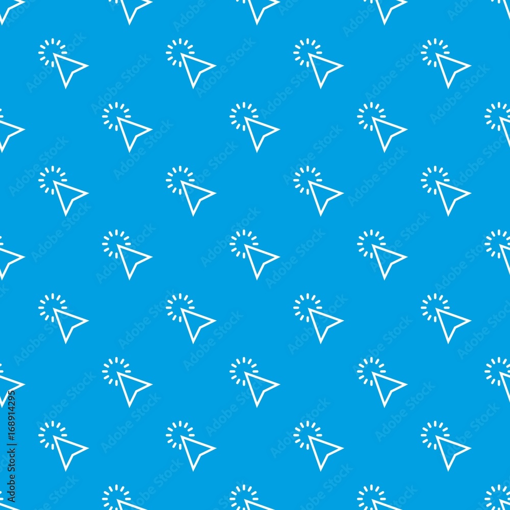 Click pattern seamless blue Click pattern seamless blue