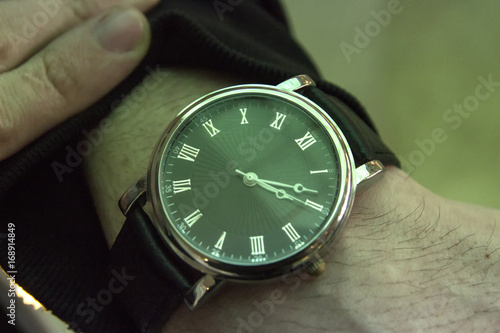 Watch on the hand