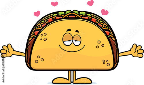 Cartoon Taco Hug