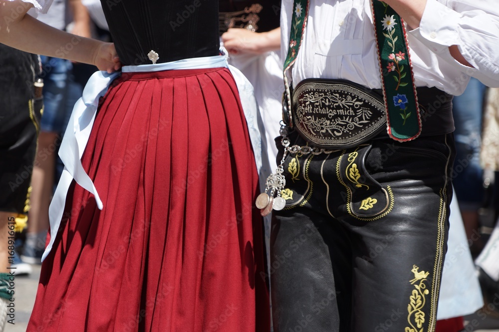 Stramme Wadeln und fesche Dirndl Stock Photo | Adobe Stock