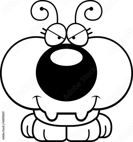 Cartoon Sly Ant