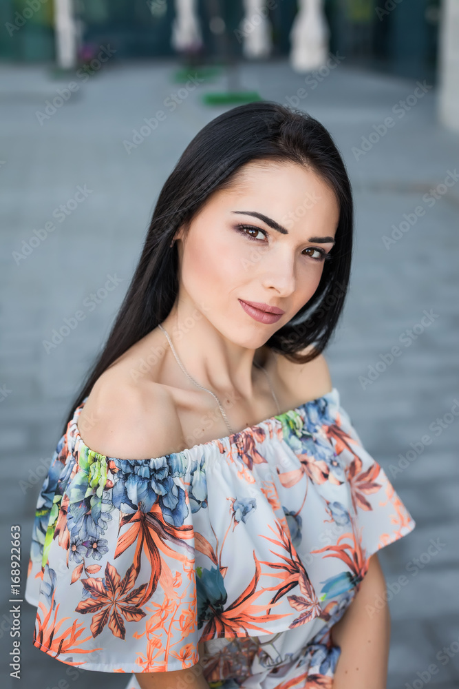 nice woman in the street nice woman in the street