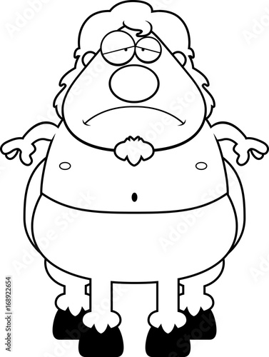 Tired Cartoon Centaur
