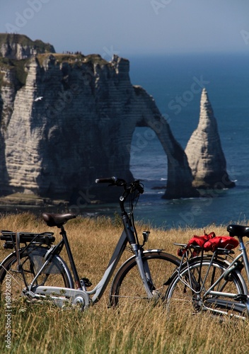 Falaises d'Etretat en Normandie