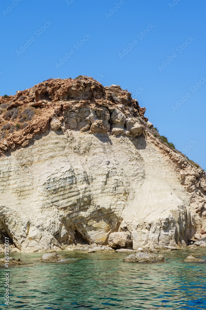 Seronisos Island rocks