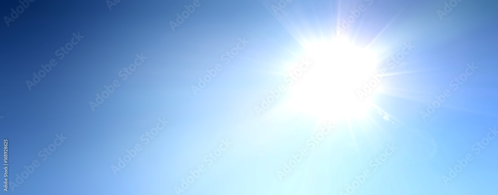 Naklejka premium Sonniger Himmel