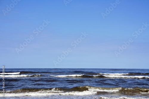 Blick auf das Meer in Zandvoort, Nord-Holland