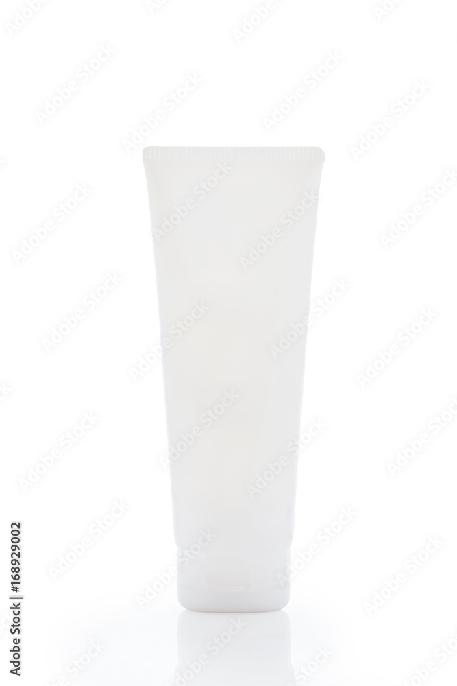 White lotion bottle, isolated on white background with clipping path. White lotion bottle, isolated on white background with clipping path.